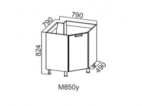 М850у Стол-рабочий 850 (угловой под мойку) в Верхней Туре - verhnyaya-tura.magazin-mebel74.ru | фото