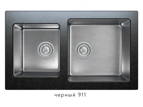 Мойка комбинированная Tolero twist TTS-840 Черный 911 в Верхней Туре - verhnyaya-tura.magazin-mebel74.ru | фото