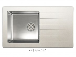 Мойка комбинированная Tolero twist TTS-860 Сафари 102 в Верхней Туре - verhnyaya-tura.magazin-mebel74.ru | фото