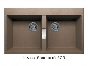 Мойка кварцевая Tolero Loft TL-862 Темно-бежевый 823 в Верхней Туре - verhnyaya-tura.magazin-mebel74.ru | фото