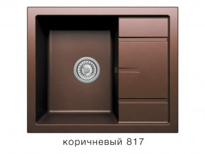 Мойка кварцевая Tolero R-107 Коричневый 817 в Верхней Туре - verhnyaya-tura.magazin-mebel74.ru | фото