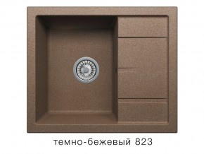 Мойка кварцевая Tolero R-107 Темно-бежевый 823 в Верхней Туре - verhnyaya-tura.magazin-mebel74.ru | фото