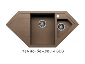 Мойка кварцевая Tolero R-114 Темно-бежевый 823 в Верхней Туре - verhnyaya-tura.magazin-mebel74.ru | фото