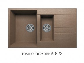 Мойка кварцевая Tolero R-118 Темно-бежевый 823 в Верхней Туре - verhnyaya-tura.magazin-mebel74.ru | фото