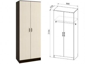 Шкаф 2 двери Ронда ШКР800.1 венге/дуб белфорт в Верхней Туре - verhnyaya-tura.magazin-mebel74.ru | фото