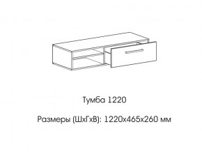 Тумба 1220 (низкая) в Верхней Туре - verhnyaya-tura.magazin-mebel74.ru | фото